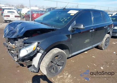 2015 Lincoln Mkx z USA, uszkodzony, nr VIN 2LMDJ8JK2FBL24555